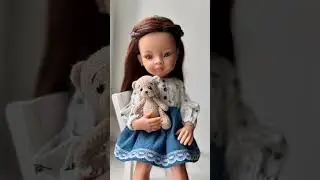 Вязаные миниатюрные игрушки #paolareina #паоларейна #одеждадлякукол