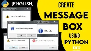 Create Message Box using Python|