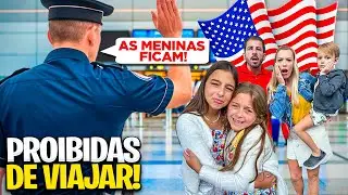 LAURINHA AND HELENA WERE UNABLE TO EMBARK ON THE TRIP TO THE UNITED STATES *Going to Disney