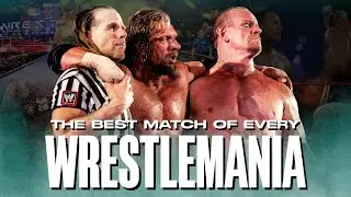The BEST Match of EVERY WWE WrestleMania!