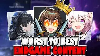 RATING Gacha Games ENDGAME CONTENT From WORST to BEST | Gacha Game Endgame Content List.