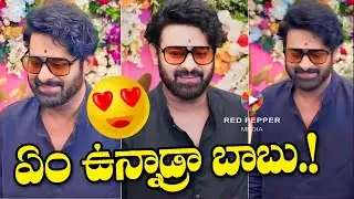 Prabhas & Hanu Raghavapudi Movie Opening Pooja Ceremony | #Fauji | Red Pepper Media