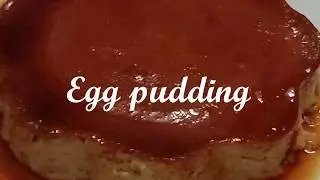 Caramel  egg pudding /egg pudding recipe in tamil