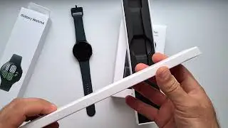 Распаковка Samsung Galaxy Watch 4  (44мм) 