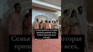 Выход гостей на свадьбе