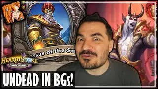 MY FIRST UNDEAD GAME! - Hearthstone Battlegrounds