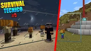 Survival Técnico #5 || 👻👻Cazando a los MOBS EXCLUSIVOS de HALLOWEEN 😱!!
