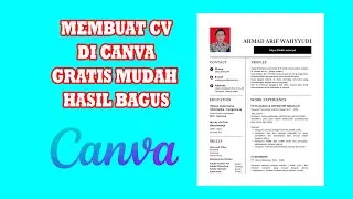 LANGKAH MEMBUAT CV LAMARAN KERJA DI CANVA
