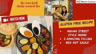 No Fried | No Maida Healthy Momos Recipe with Five Amazing Fillings and Homemade sauce | Gluten Free