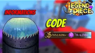 All Informations And Working Codes In LEGEND PIECE UPDATE 2.5