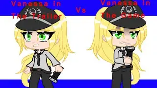 Vanessa in the Trailer VS Vanessa in the Game | Security Breach