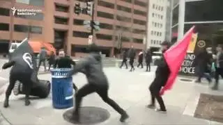 Inauguration RIOT In Washington Turns Violent-(Are these people thugs????)