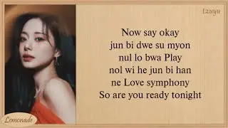 TZUYU Run Away Easy Lyrics