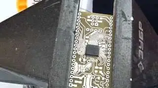 Пайка LQFP48