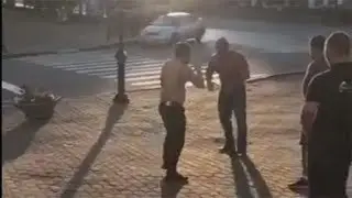 Video of the murder of world and European champion in powerlifting in Khabarovsk