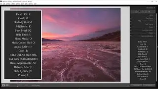 Lightroom: Create a Custom Keyboard Shortcut Display