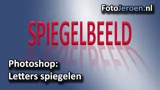 Letters spiegelen (Photoshop)