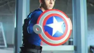Captain America Disc Launching Shield