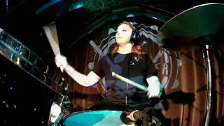 Dark Tranquillity "Atoma" (Drum cover by Оля Баранова)