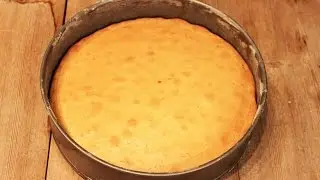 Бисквит пошаговый рецепт приготовления видео 