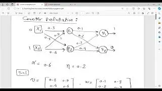 Neural networks: Counter Propagation, k-mean Matlab