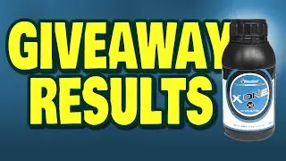 Bluecast X One Castable resin GIVEAWAY WINNER RESULTS