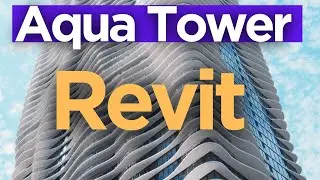 Revit tutorial (Day 95) Parametric tower in Revit . Aqua tower