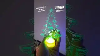 Beautiful Lamp ft. Xmas Tree & Santa