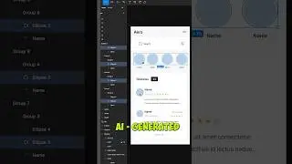 Does Figma have AI plugins? How do I create an AI image? Web design tutorial #shortsyoutube #shorts