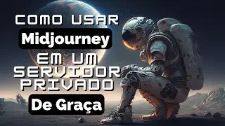 Como usar o MIDJOURNEY em um SERVIDOR PRIVADO de GRAÇA