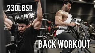 WIDTH FOCUSED BACK WORKOUT | LA VLOG