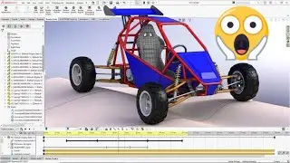 My First Try At Buggy Suspension Simulation With Solidworks