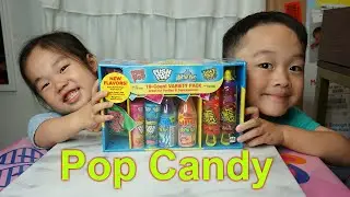 Juicy Drop Pop, Ring Pop, Baby Bottle Pop, and Push Pop Candy