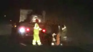 Night Road Construction