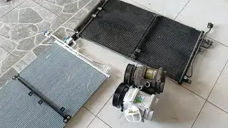 service chevrolet captiva diesel kompresor AC jebol