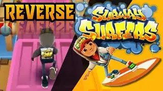 REVERSE SOLW SUBWAY SURF ON ANDROID #gamexme