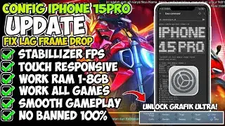Update❗IPHONE 15PRO All Non Root Game Modules | Fix Frame Drop Delay | Improve Device Perfomance