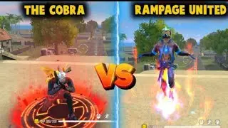 THE COBRA BUNDLE VS RAMPAGE UNITED BUNDLE ABILITY TEST   BEST LEGENDARY BUNDLE   GARENA FREE FIRE ||