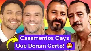 15 CASAMENTOS GAYS QUE DERAM CERTO E VÃO TE INSPIRAR! 😍