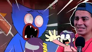 CORRUPTED HUGGY SAVES 2 CHILDREN ?!- Poppy Playtime BEST Animations On YouTube