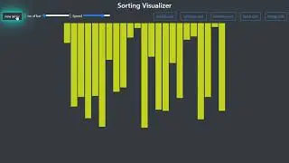 Sorting Visualizer Demo