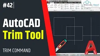 Trim Tool | How to use Trim Command in AutoCAD | AutoCAD Tutorial