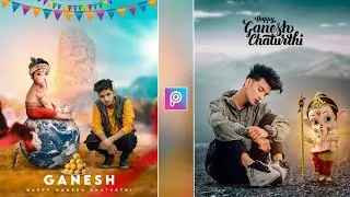 Ganesh Chaturthi Special Photo Editing PicsArt | PicsArt Ganesh Chaturthi Photo Editing Tutorial