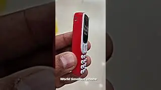 world smallest mobile 📱🌐 #shorts