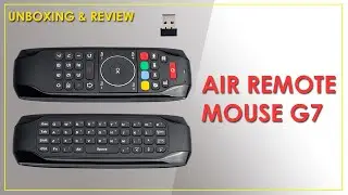 Unboxing and Review Air Remote Mouse G7 || Air Remote Mouse for Desktop and Smart TV 2021