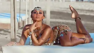 Amazing belly dancer Diva marine hot dance
