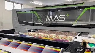 Latest technology digital Textile printing machine - MAS