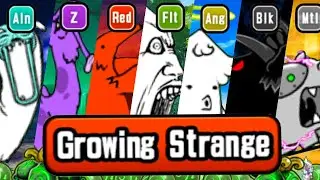 RELIC SEEDS AND CATFRUIT in GROWING STRANGE | Battle Cats (Update 11.1)