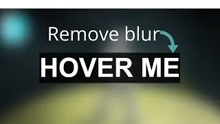 Blur Remove from background 1440p