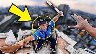 ELE FUGIU DO POLICIAL E SE DEU MAL NO FINAL 😂